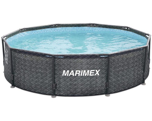 Nadzemný bazén Marimex Florida 3,66 x 1,22 m bez filtrácie motív ratan 10340236 Bazén Marimex Frame s vodou
