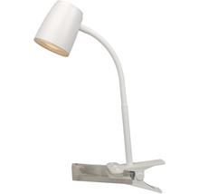 LED stolová lampa Top Light Mia KL B 4,5W 400lm 3000K biela s klipom-thumb-0