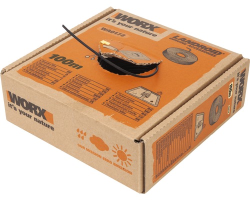 Worx ohraničujúci kábel 100 metrov v kartónovom obale