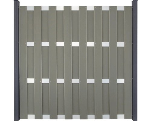 BPC plot GroJa Merano 180 x 180 cm stavebnicové prevedenie svetlo sivý