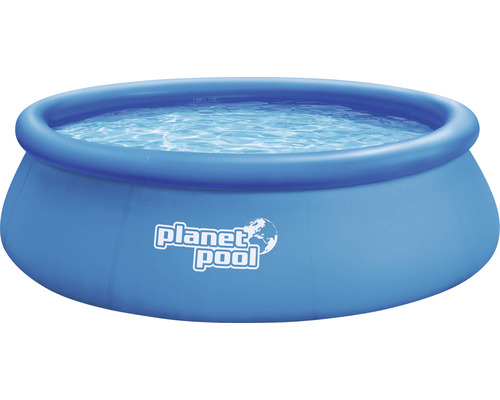 Nadzemný bazén Planet Pool Quick s nafukovacím golierom 366x91 cm modrý