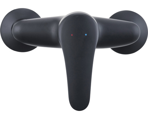 Čierna jednopáková batéria pre montáž na stenu