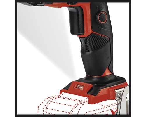 Detail akumulátorovej vŕtačky