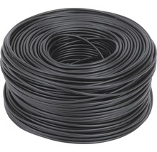 Čierna cievka kábla