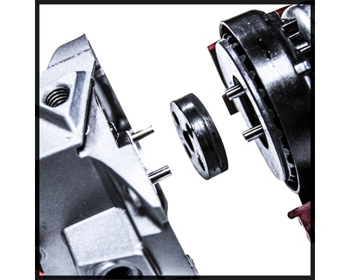 Rozkreslený pohľad na kovový kotúč pre nástroj