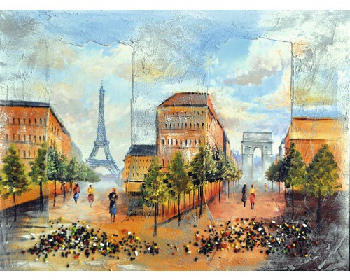 Obraz na plátne Paríž 60x80 cm