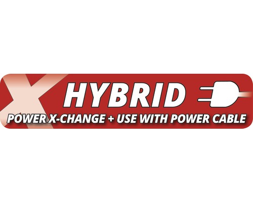 Hybridné Power X-Change plus použitie s napájacím káblom