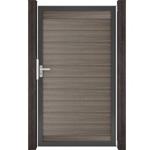 Záhradná bránka s kľučkou a rámom