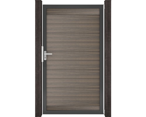 Záhradná bránka s kľučkou a rámom