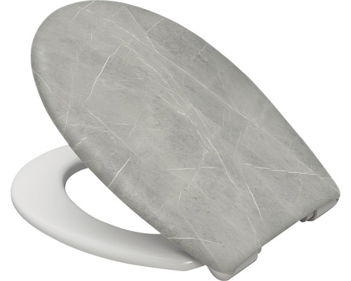 WC sedadlo so vzhľadom mramoru