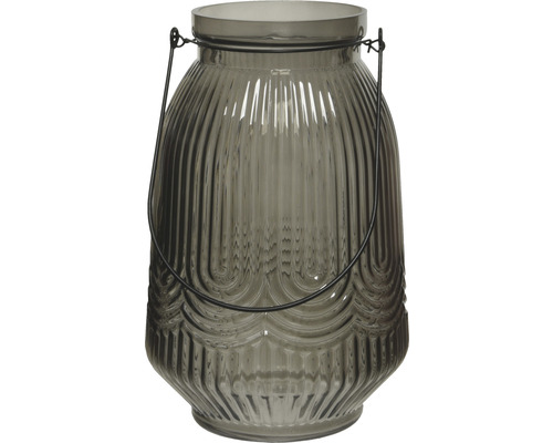 Sklenená lampa s rúčkou