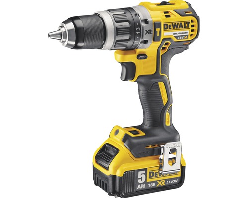 Aku vŕtací skrutkovač DeWalt DCD796P2-QW 18V, vrátane 2x aku 5,0Ah a nabíjačky