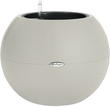 Okrúhly kvetináč Lechuza s ukazovateľom hladiny vody