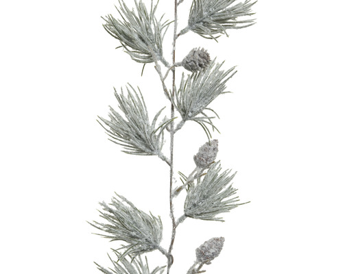 Ozdobná vetva jedle so šiškami