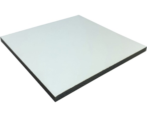 Kompaktná doska HPL biela 3 x 600 x 800 mm Plastová doska pre vnútorné aj vonkajšie použitie
