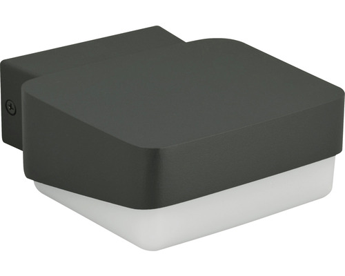 Štvorcové vonkajšie nástenné svietidlo