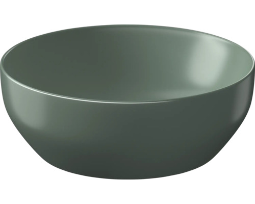Umývadlo na dosku Cersanit LARGA sanitárna keramika zelená 40 x 40 x 13,5 cm k667-049