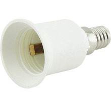 Adaptér objímky žiarovky E14 na E27