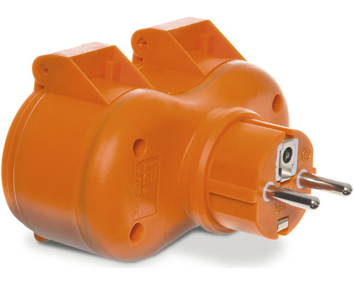 Rozbočka do zásuvky s dvomi zásuvkami