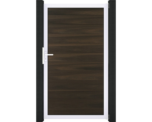 Záhradná bránka s rámom a priečkami