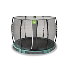 Okruhla záhradná trampolína so sieťou