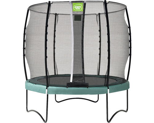 Okrúhla záhradná trampolína s bezpečnostnou sieťou