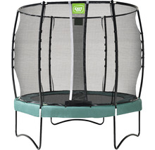 Guľatá záhradná trampolína so sieťou