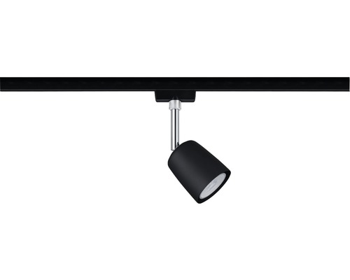 Bodové svietidlo koľajnicového systému so svetelným zdrojom na koľajnici