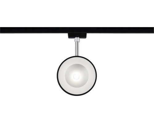 Okrúhle koľajnicové svietidlo so svetlom