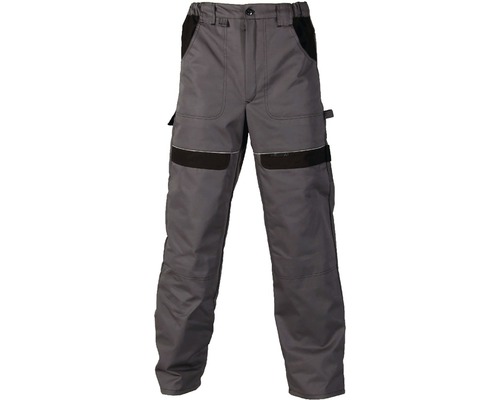 Pracovné nohavice do pása COOL TREND sivo-čierne veľkosť 48