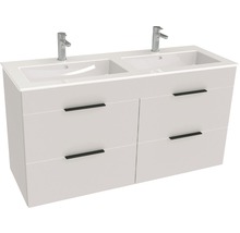 Kúpeľňová skrinka s umývadlom Jika CUBE 120x43 cm biela H4536621763001-thumb-0