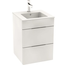 Kúpeľňová skrinka s umývadlom Jika CUBE 45x43 cm biela H4536221763001-thumb-0