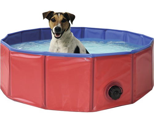 Bazén pre psov skladací 100 cm-0
