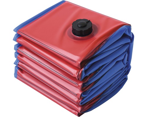 Zložený bazén pre psov so zátkou