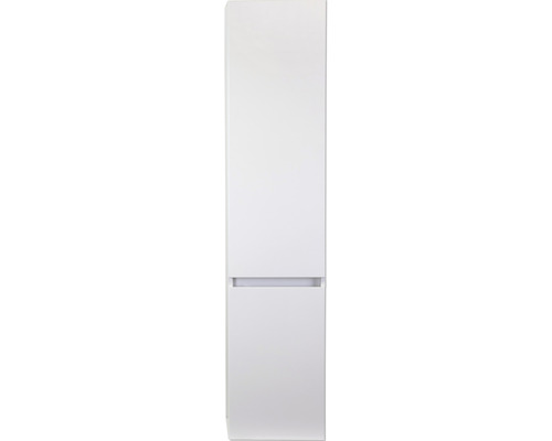 Kúpeľňová skrinka vysoká Sanox Maxx XL biela vysoký lesk 35x160x35 cm