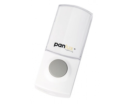 Náhradné tlačidlo zvonček Panlux IP44 biele