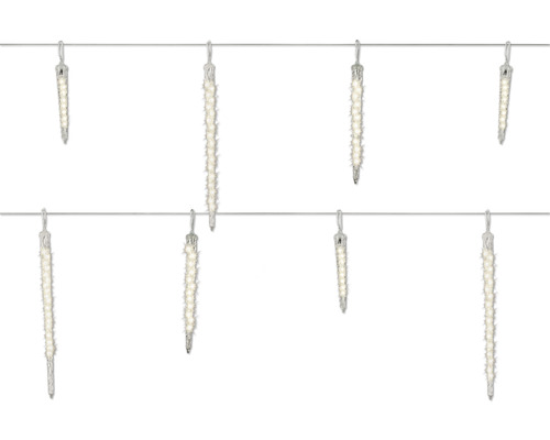 Reťaz s cencúľmi s LED diódami pre vnútorné a vonkajšie použitie