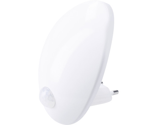 Biele nočné svetlo s pohybovým senzorom