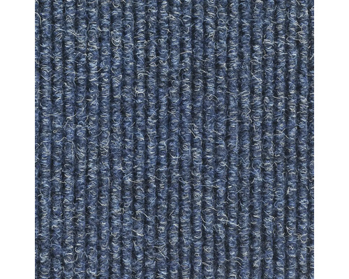 Kobercová dlaždica Solid Rib 33 modrá 50x50 cm