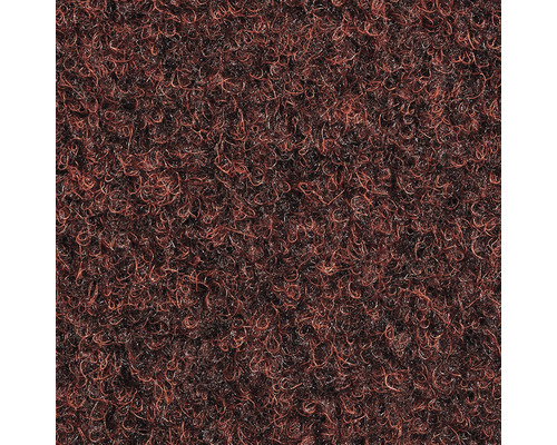 Kobercová dlaždica Solid Vel 41 červená 50x50 cm