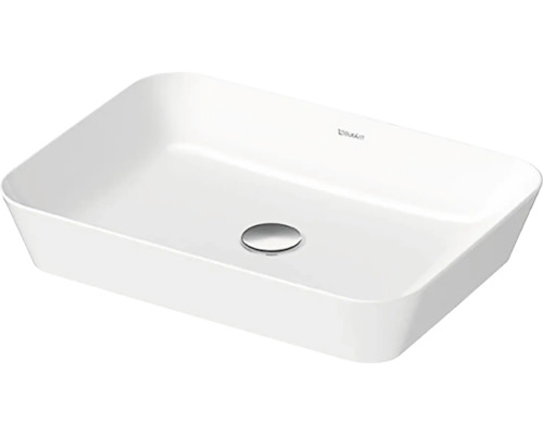 Umývadlo na dosku DURAVIT Cape Cod sanitárna keramika biela 55 x 40 D 2347550000 Obdĺžnikové umývadlo na dosku zo sanitárnej keramiky s výpustným ventilom