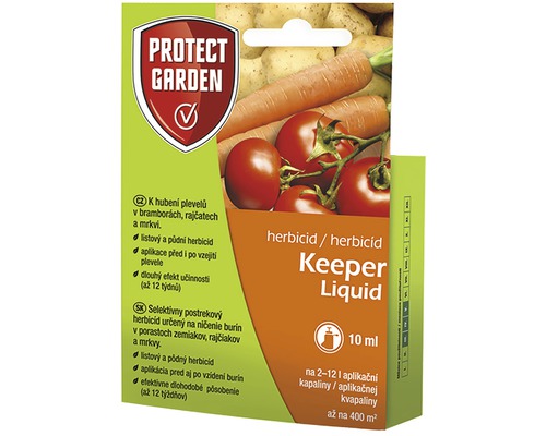 Herbicíd Keeper Liquid na ničenie burín v zemiakoch, paradajkách a v mrkve 10 ml-0