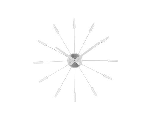 Nástenné hodiny s lineárnym dizajnom