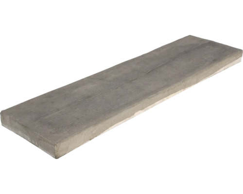 Terasová dlažba Bark 7 doska 89 x 25 x 5 cm prírodná Sivá betónová obrubníková doska