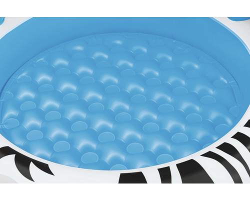 Nafukovací bazén so vzorom zebry a polstrovaným dnom