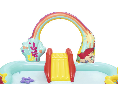 Nafukovací bazénik so šmýkačkou a motívom Disney Malá morská víla