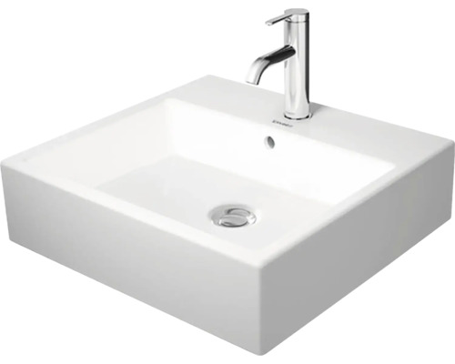 Klasické umývadlo DURAVIT Vero Air sanitárna keramika biela 50 x 47 D 2350500027
