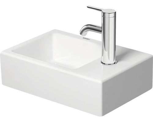 Malé umývadlo DURAVIT Vero Air sanitárna keramika biela 38 x 25 D 0724380000