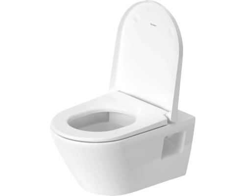 Závesné WC s otvoreným splachovacím kruhom a WC sedadlom