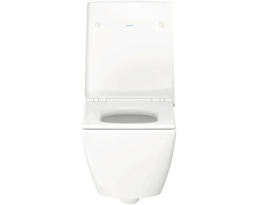 Závesné WC s hlbokým splachovaním s otvoreným splachovacím okrajom a WC sedadlom